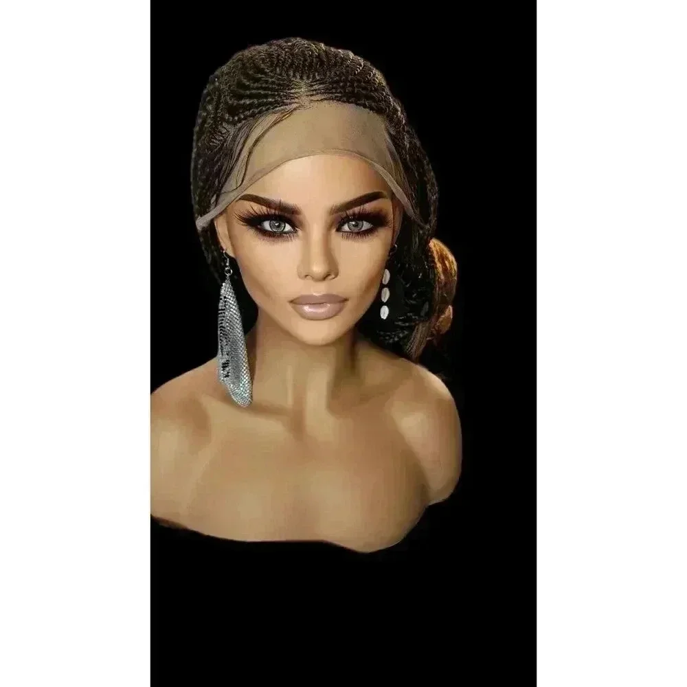 Stunning Handmade Braided Wigs, Luxurious, # 2/30 Ombre Box Braid Lace Long NWT!